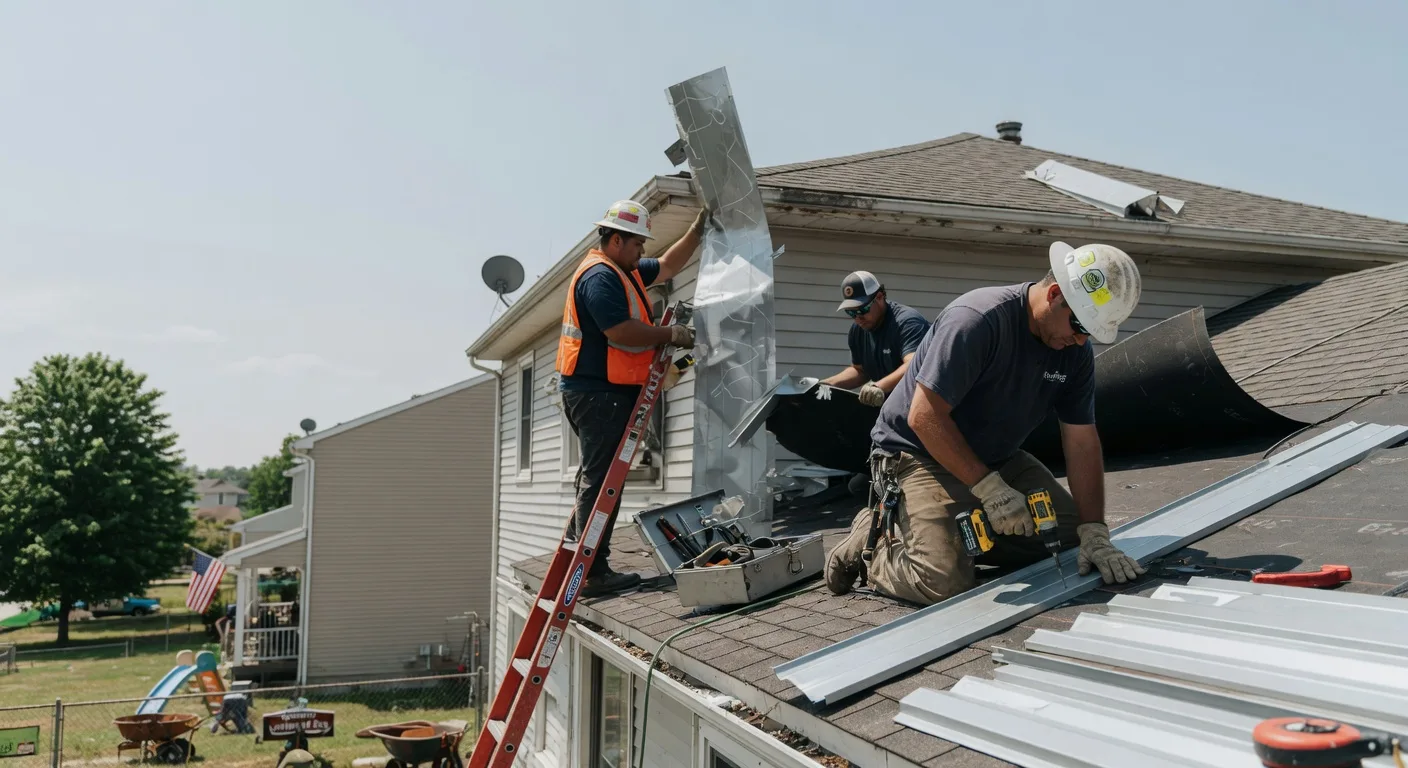 Metal Roofing Installation in Evansville, WY near me